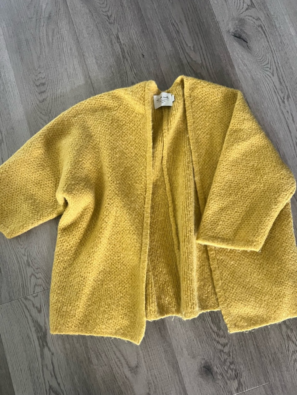 FRNCH La Petite Maille Golden Yellow Knit Sweater